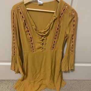 Mustard Tunic Shirt